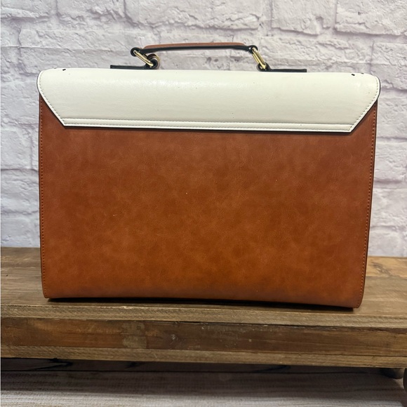 Telena Laptop Tote Bag for Women, Shoulder Leather Briefcase NWT Waterproof - Picture 4 of 11